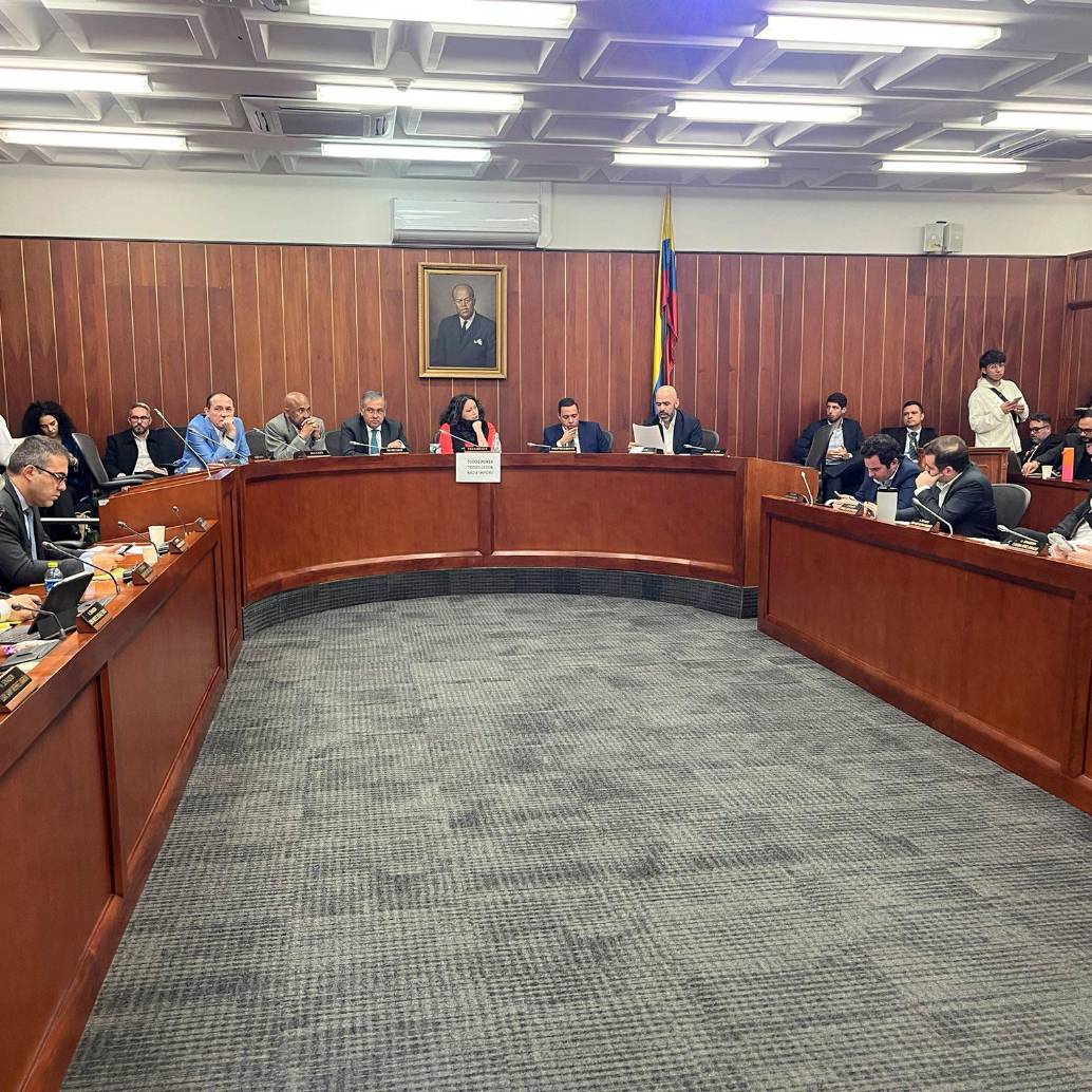 La Comisión Cuarta del Senado tumbó la ponencia de reforma laboral del Gobierno Petro. FOTO CORTESÍA SENADO