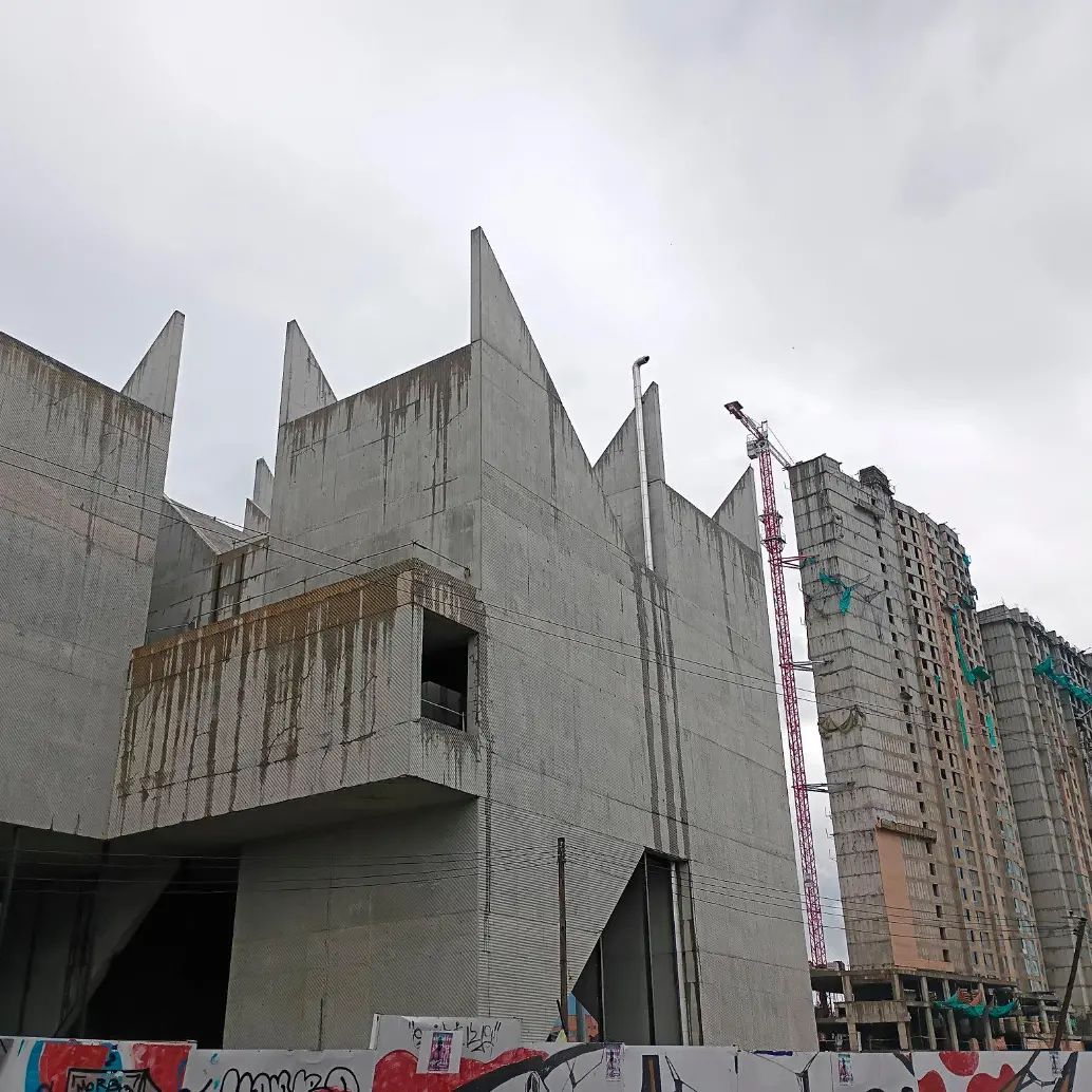 Esta es la fachada del Museo de la Memoria en Bogotá. FOTO @RodrigoTorresRT
