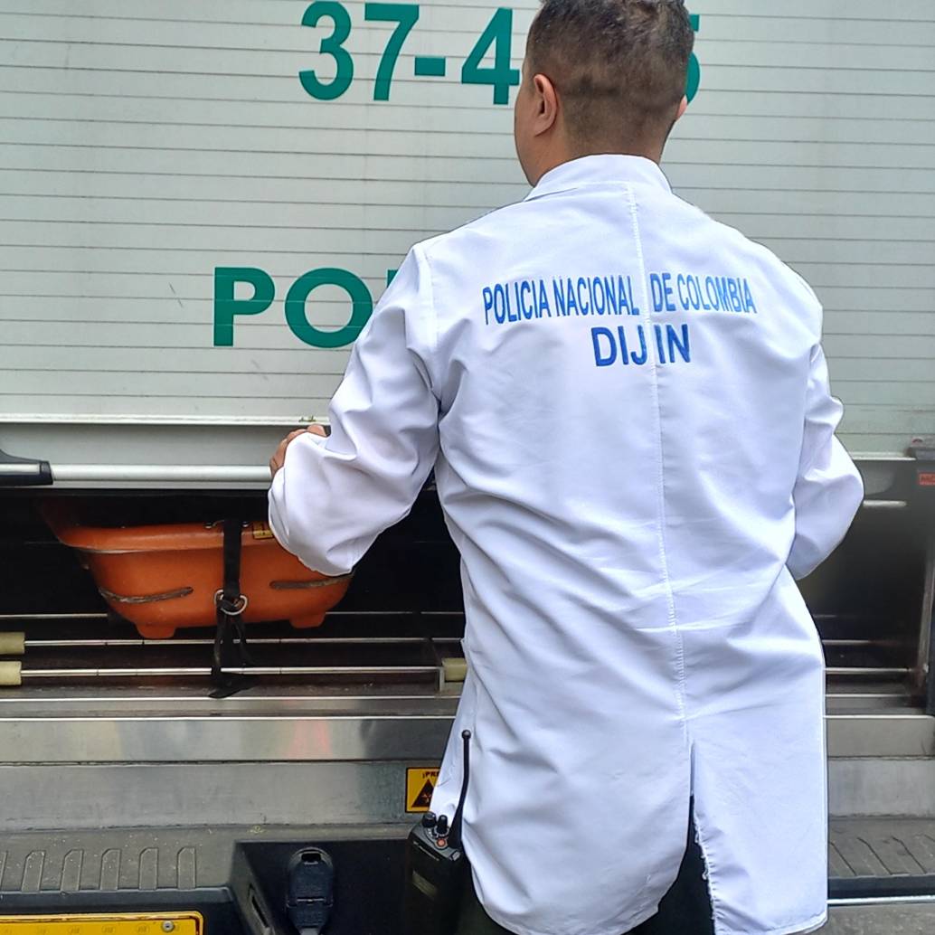 Los reportes preliminares indican que los restos mortales corresponden a los de dos hombres. FOTO: Mauricio Andrés Palacio. Archivo El Colombiano