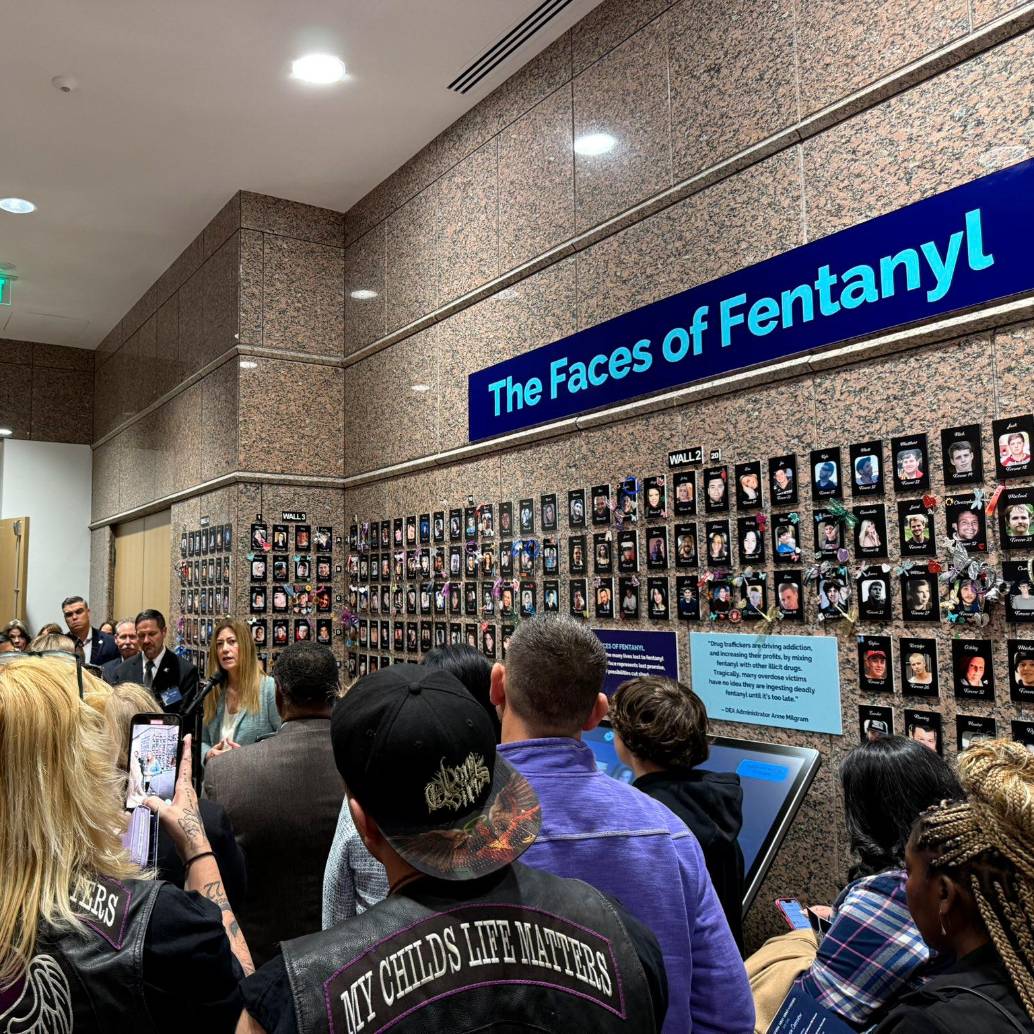 “Los rostros del fentanilo” es la estrategia de la DEA para despertar consciencia ciudadana frente al mortal consumo de esta droga. FOTO: CORTESÍA @DEANEWYORKDiv.