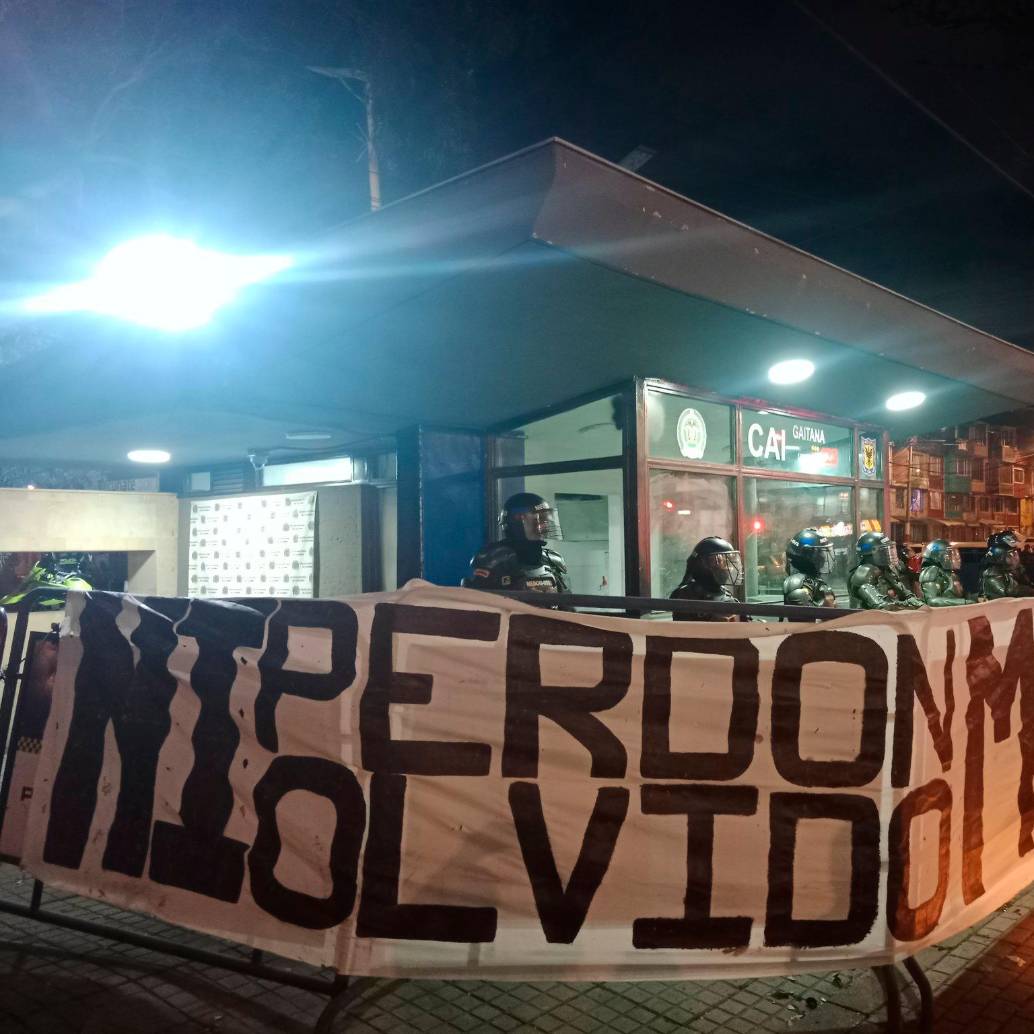 Velatón por la memoria de Angie Alejandra Rodríguez el pasado 27 de mayo. FOTO X @RichieboyPrieto
