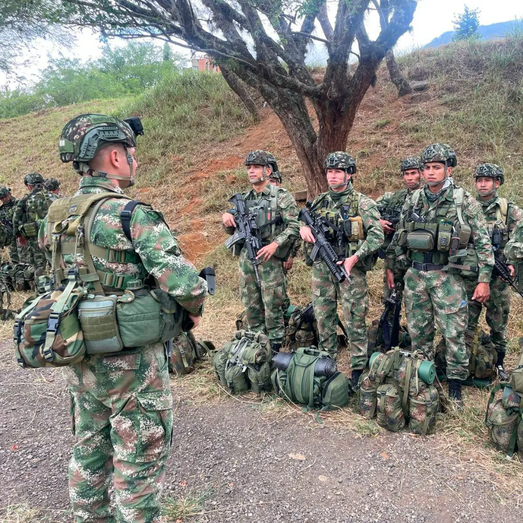 El grupo de militares retenidos se encuentra en la vereda Nueva York del municipio del Retorno, Guaviare. FOTO COLPRENSA