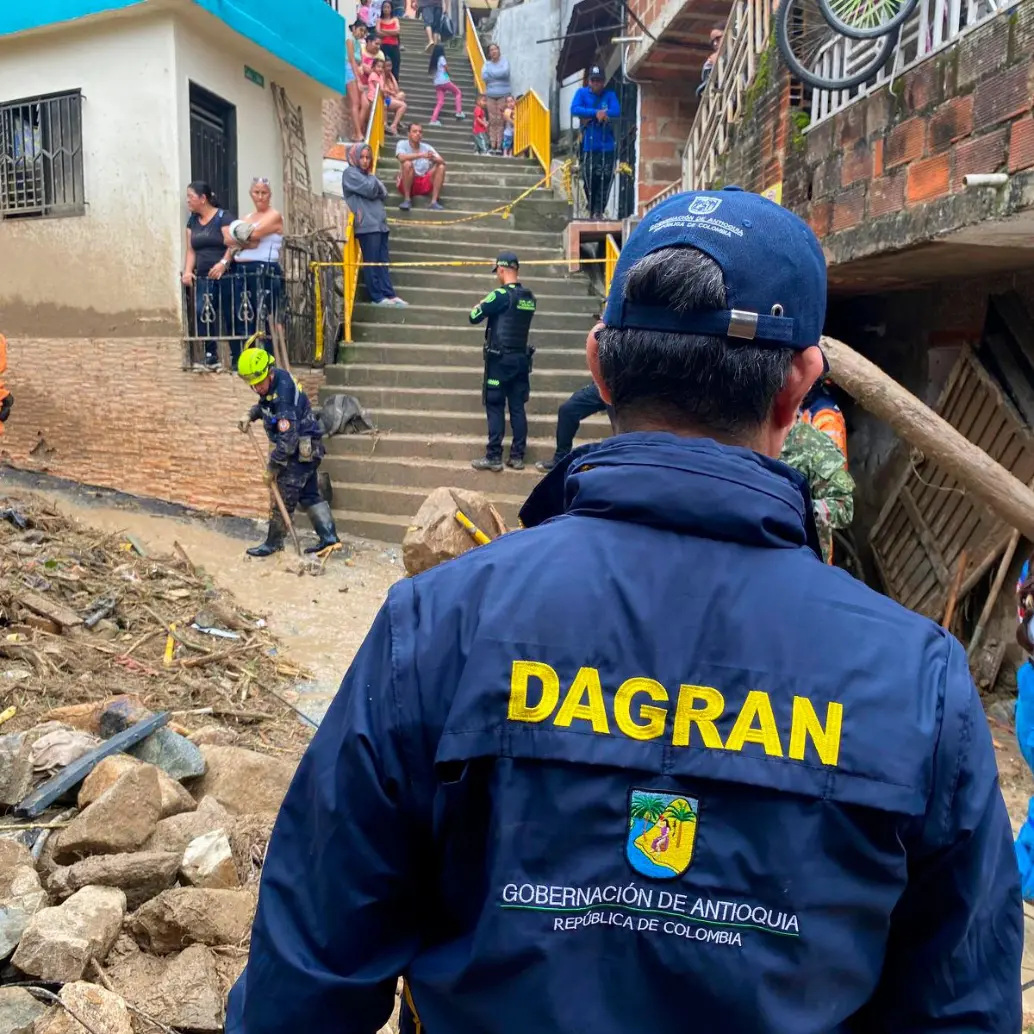 230 emergencias han sido reportadas en Antioquia este año. Lo preocupante es que la temporada de lluvias todavía no arranca. FOTO: CORTESÍA