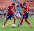 En un debut que dejó más preguntas que respuestas, Independiente Medellín no logró pasar del empate 1-1 ante Alianza FC en el estadio Atanasio Girardot. El encuentro, válido por la primera fecha de la Liga BetPlay II-2025. Foto: Juan Antonio Sánchez