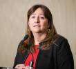 La ministra de Justicia, Ángela María Buitrago, anunció su renuncia a la cartera. FOTO: Colprensa