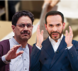 Abelardo de la Espriella (derecha) e Iván Cepeda (izquierda) fueron los dos candidatos más votados en Medellín. FOTO: El Colombiano