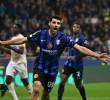 Mehdi Taremi, de Inter de Milán, festejando su gol durante el partido de segunda ronda de la Liga de Campeones de la UEFA entre Inter de Milán y FK Crvena Zvezda, en Milán, Italia. Foto de Xinhua/Alberto Lingria.