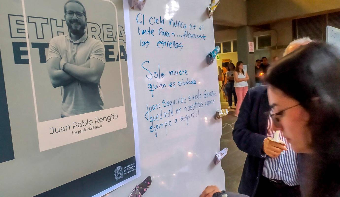 Juan Pablo era uno de los estudiantes más destacados en su carrera de ingeniería física. Foto: El Colombiano