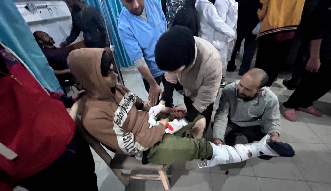 Con más de 300 personas heridas y más de un centenar de muertos, deja como resultado el ataque de la fuerza israelí a un numeroso grupo de personas que hacían fila para recibir ayuda humanitaria. Fotos Getty