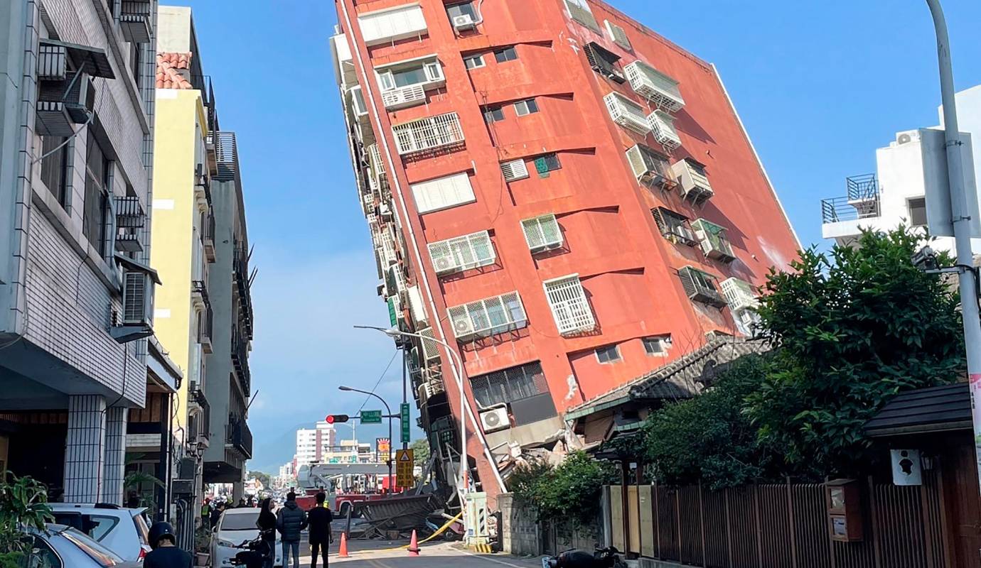 El epicentro se registró en el condado de Hualien, una pequeña población donde viven alrededor de 300.000 personas. Foto: GETTY