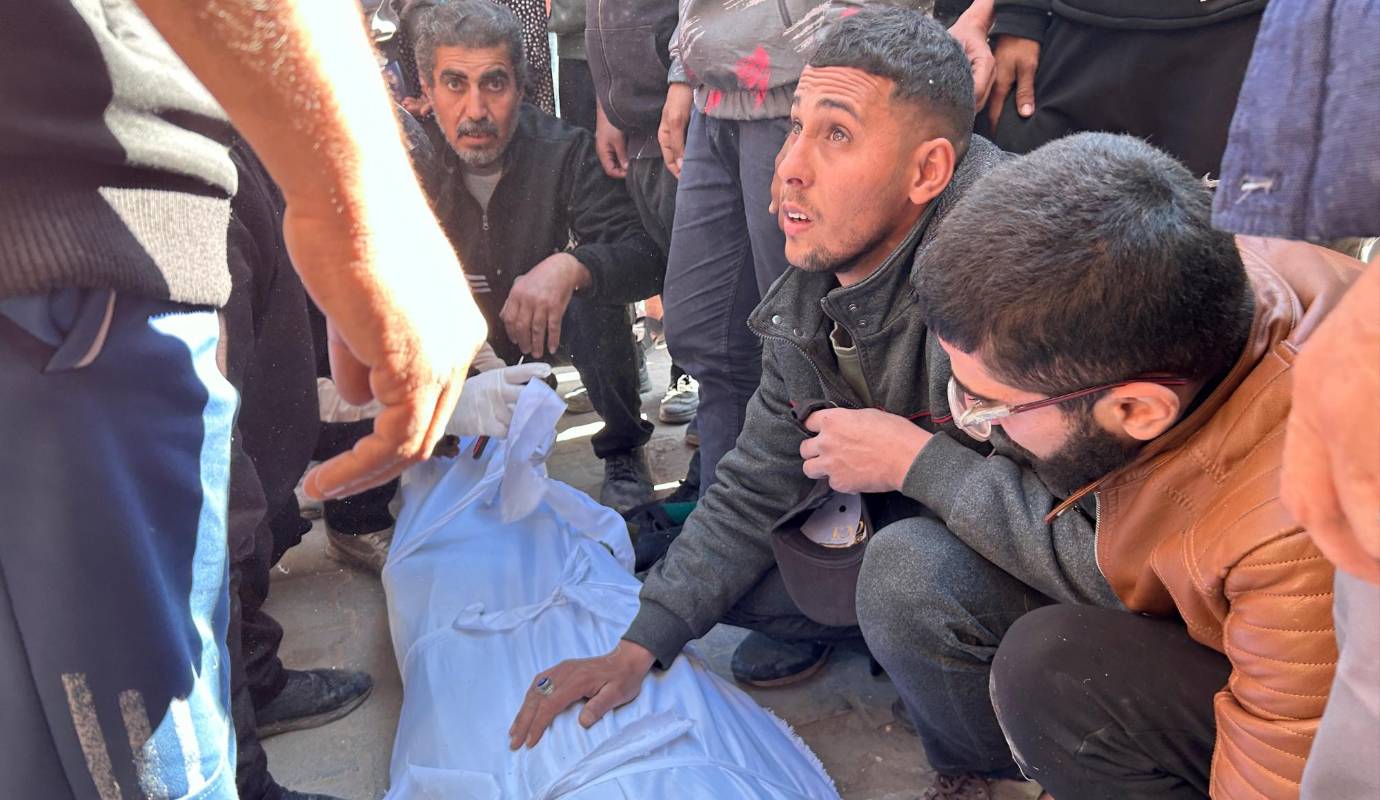 Con más de 300 personas heridas y más de un centenar de muertos, deja como resultado el ataque de la fuerza israelí a un numeroso grupo de personas que hacían fila para recibir ayuda humanitaria. Fotos Getty