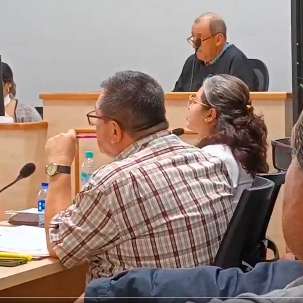 La audiencia se extendió durante todo este martes en el juzgado promiscuo de Jericó. IMAGEN CAPTADA DE VIDEO