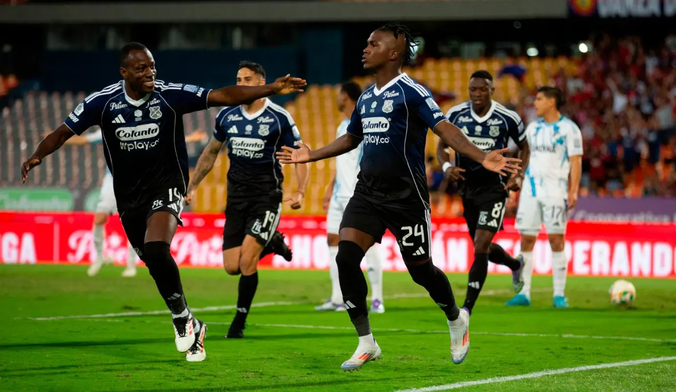 DIM logró un valioso triunfo ante Millonarios en el estadio Atanasio Girardot, con un solitario gol del defensor José Ortiz, el cuadro ‘Poderoso’ se impuso 1-0 frente a los capitalinos. Foto: Camilo Suárez Echeverry