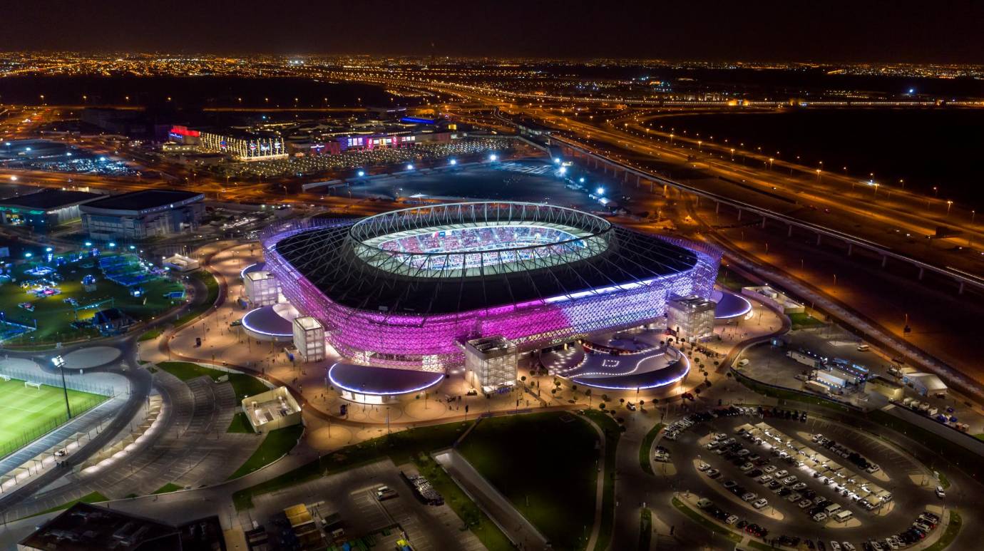 El lugar con capacidad para 40.000 albergará siete partidos durante Qatar 2022 hasta la etapa de octavos de final. Foto: Getty