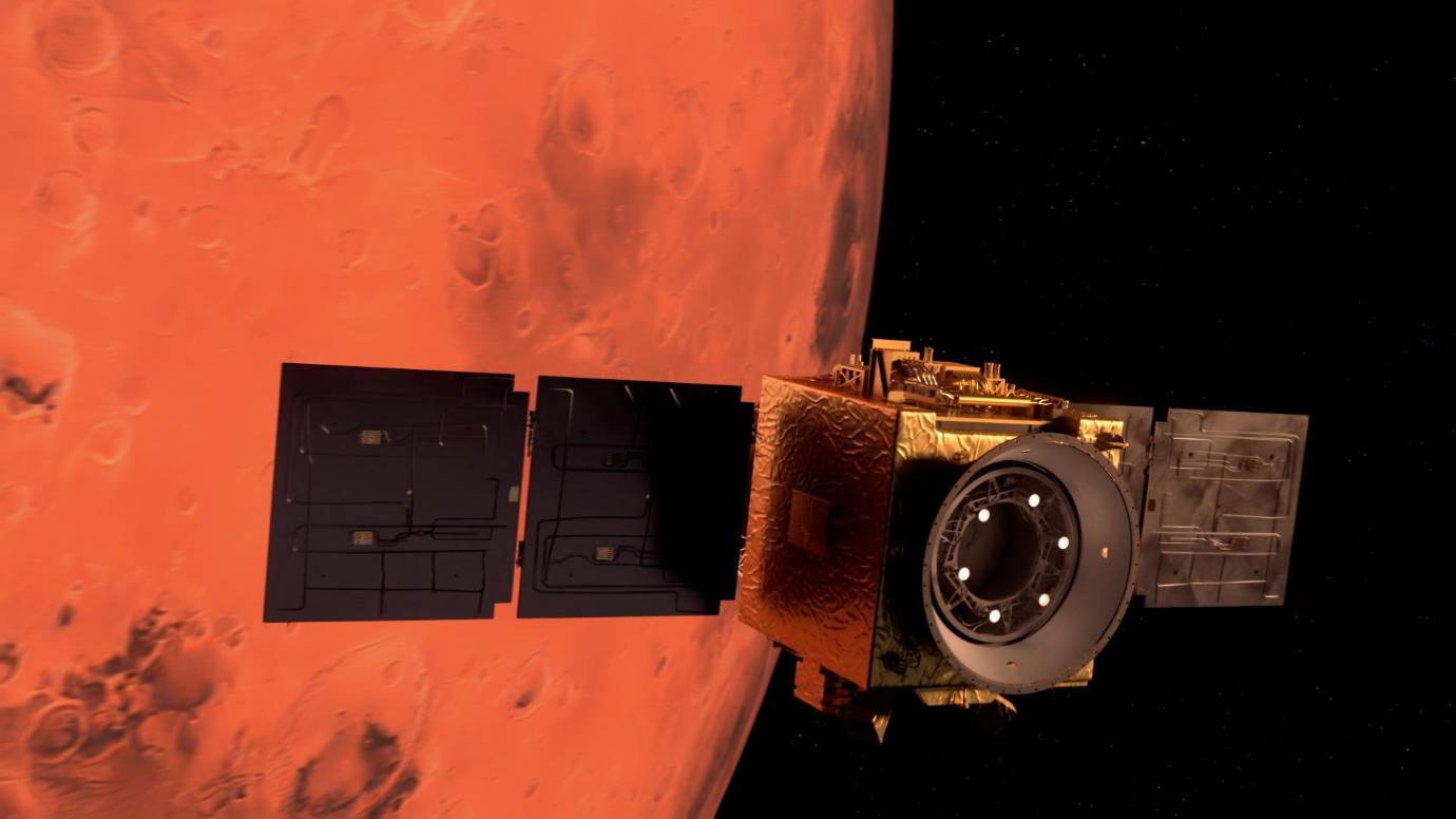 Esta es la primera fase de un proyecto que busca descubrir evidencias de que el planeta rojo alguna vez alojó vida en su superficie. Foto: EFE
