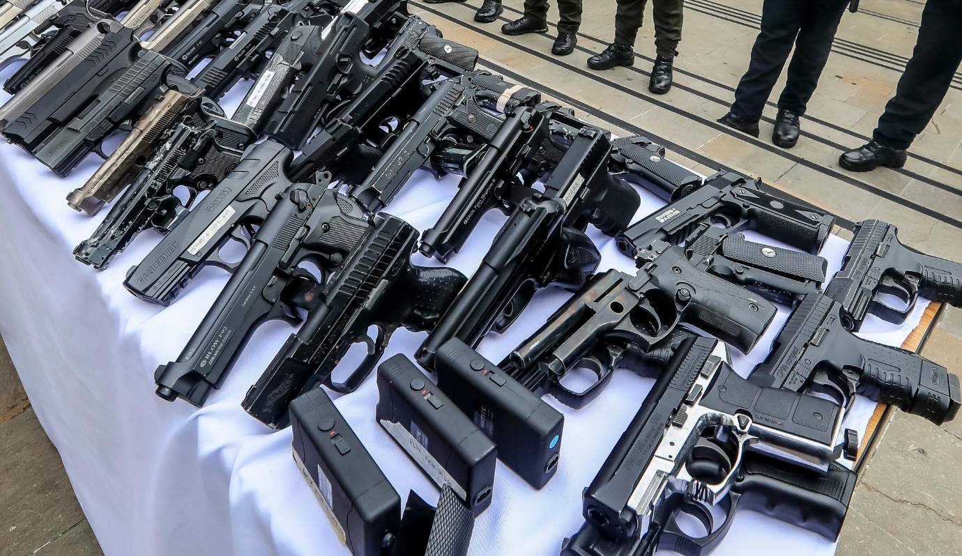 La alcaldía de Itagüí destacó que estos resultados se dan gracias al trabajo articulado entre la Secretaría de Seguridad con la Policía, Ejército y Fiscalía, además de una robusta central de monitoreo con 700 cámaras de videovigilancia. Foto: Jaime Pérez 