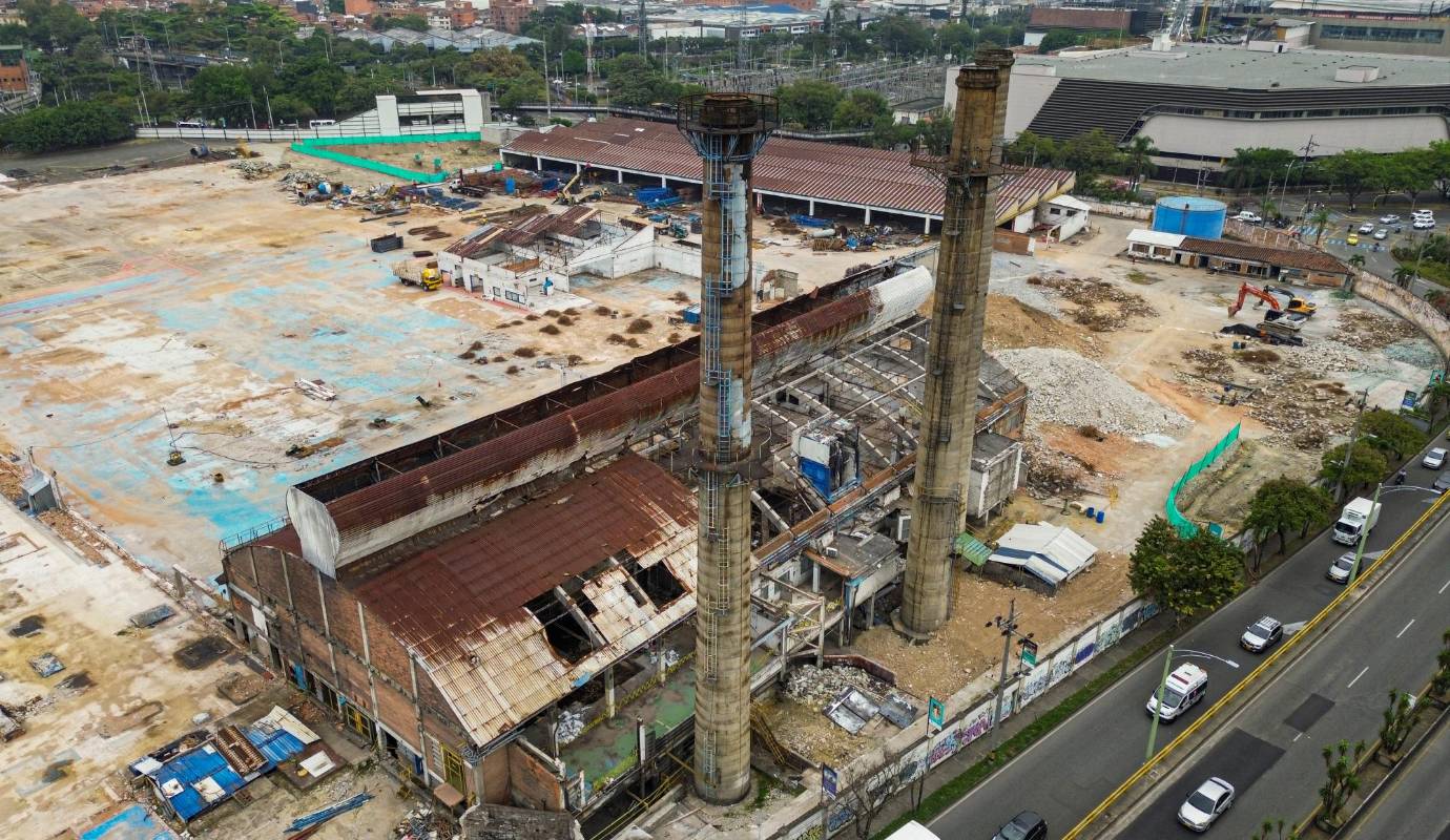 Tal como lo señaló el exalcalde Braulio Espinosa, el plan parcial que aprobó en 2020 Envigado sobre el megalote de 101.445 metros cuadrados -unas catorce canchas de fútbol- es el más ambicioso en la historia del municipio. Foto: Manuel Saldarriaga Quintero.