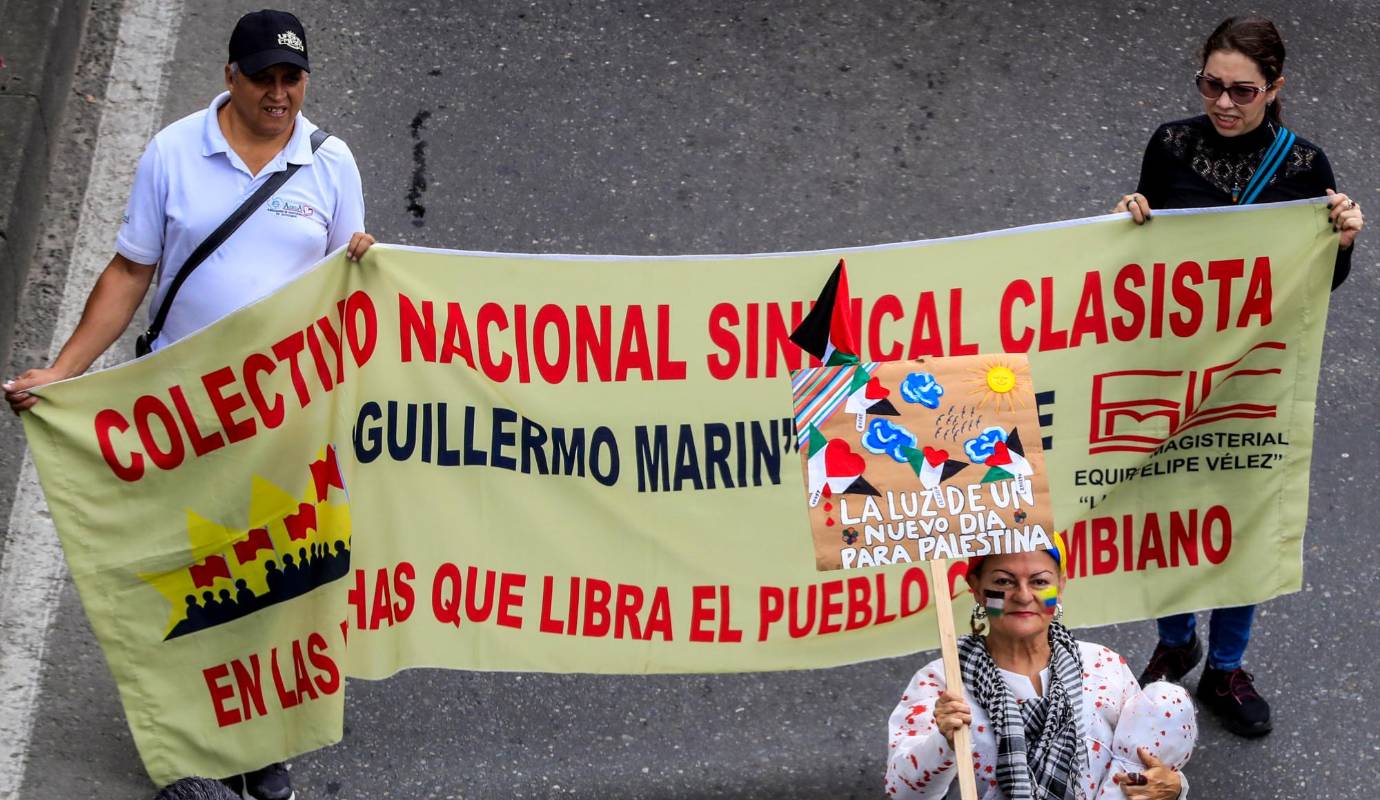 La marcha transcurrió sin incidentes mayores, destacándose por su organización y el mensaje claro de justicia social. Foto: Jaime Pérez