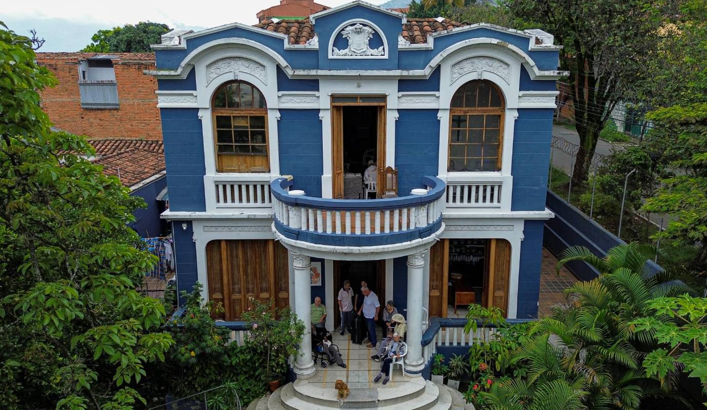 El barrio está ubicado en el centro de la ciudad, zona norte de la comuna de La Candelaria y desde 2006 es patrimonio arquitectónico de Medellín. Foto: Manuel Saldarriaga Quintero.