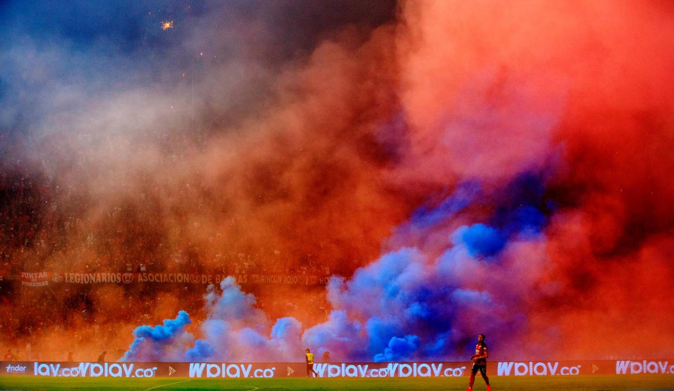 DIM fue local y solo sus hinchas pudieron entrar al Atanasio. FOTO: Camilo Suárez