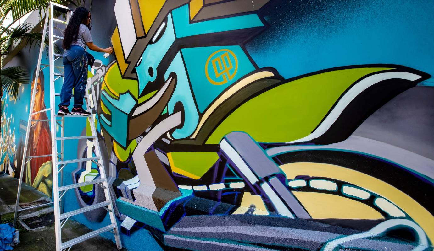 Hay verdaderas obras de arte que reflejan la identidad urbana y la riqueza cultural de Medellín. Foto: Jaime Pérez