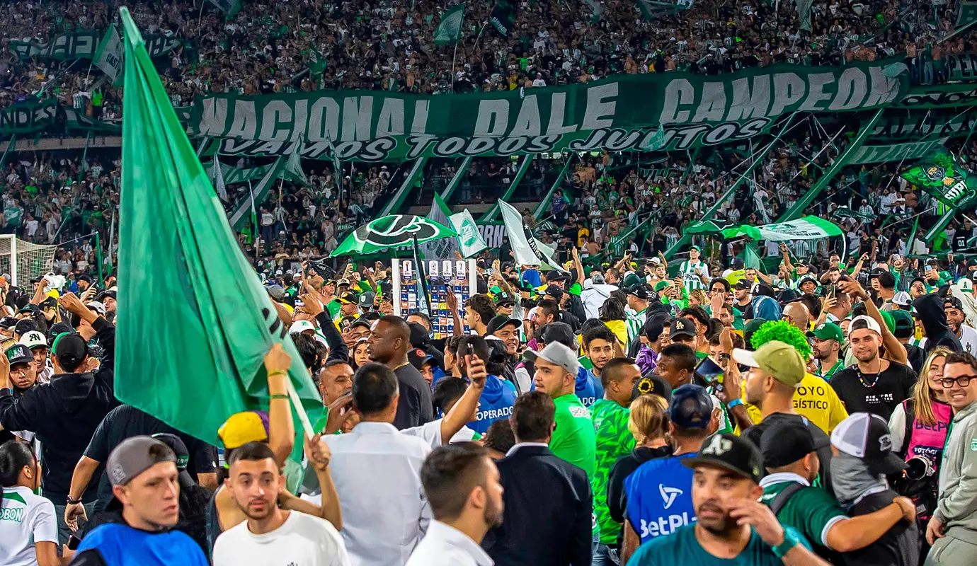 Para el Medellín, la derrota representó un golpe duro, al quedarse nuevamente a las puertas de un título frente a su máximo rival. Foto Camilo Suárez