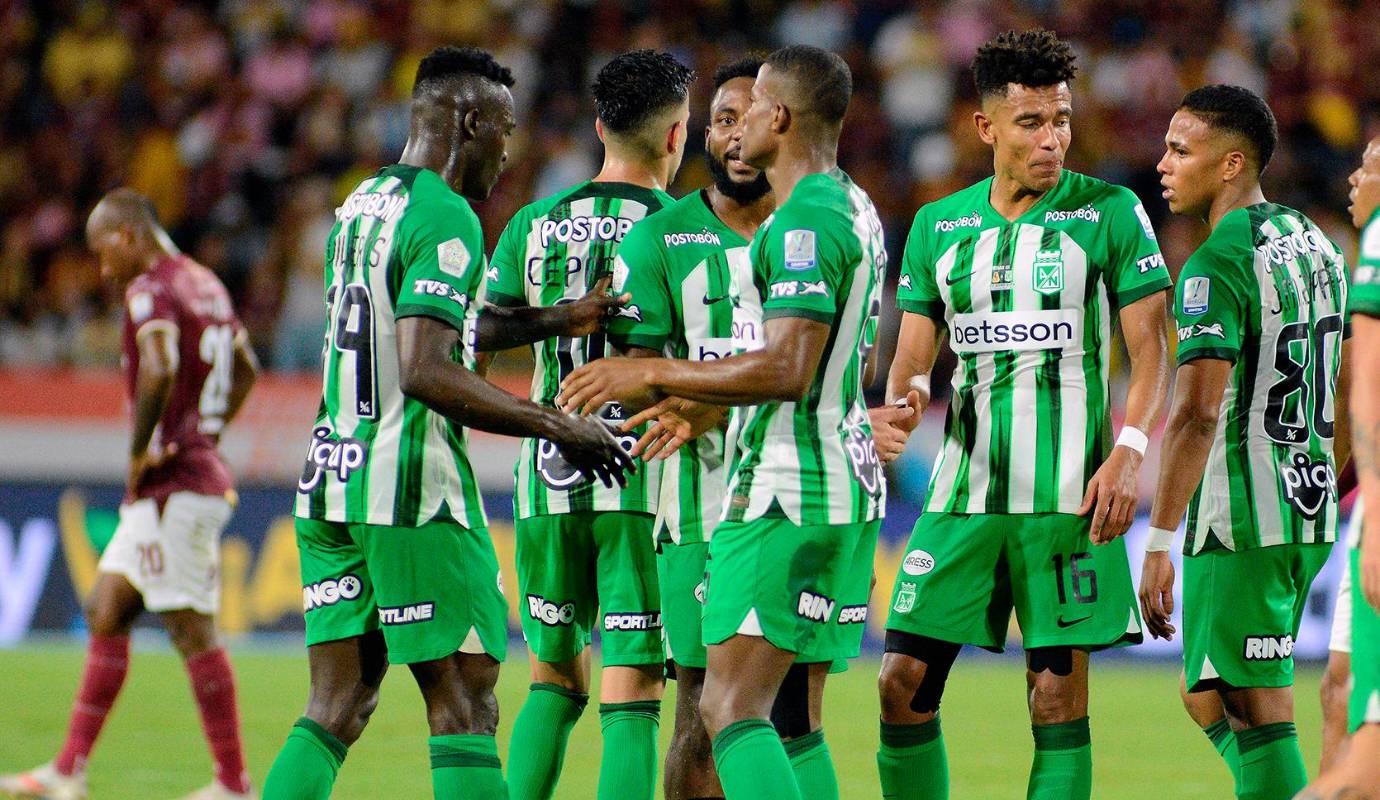 El encuentro, correspondiente al partido de ida de la gran final, fue un desafío para Nacional, especialmente tras quedarse con diez jugadores en los últimos 30 minutos de juego. Foto: Colprensa