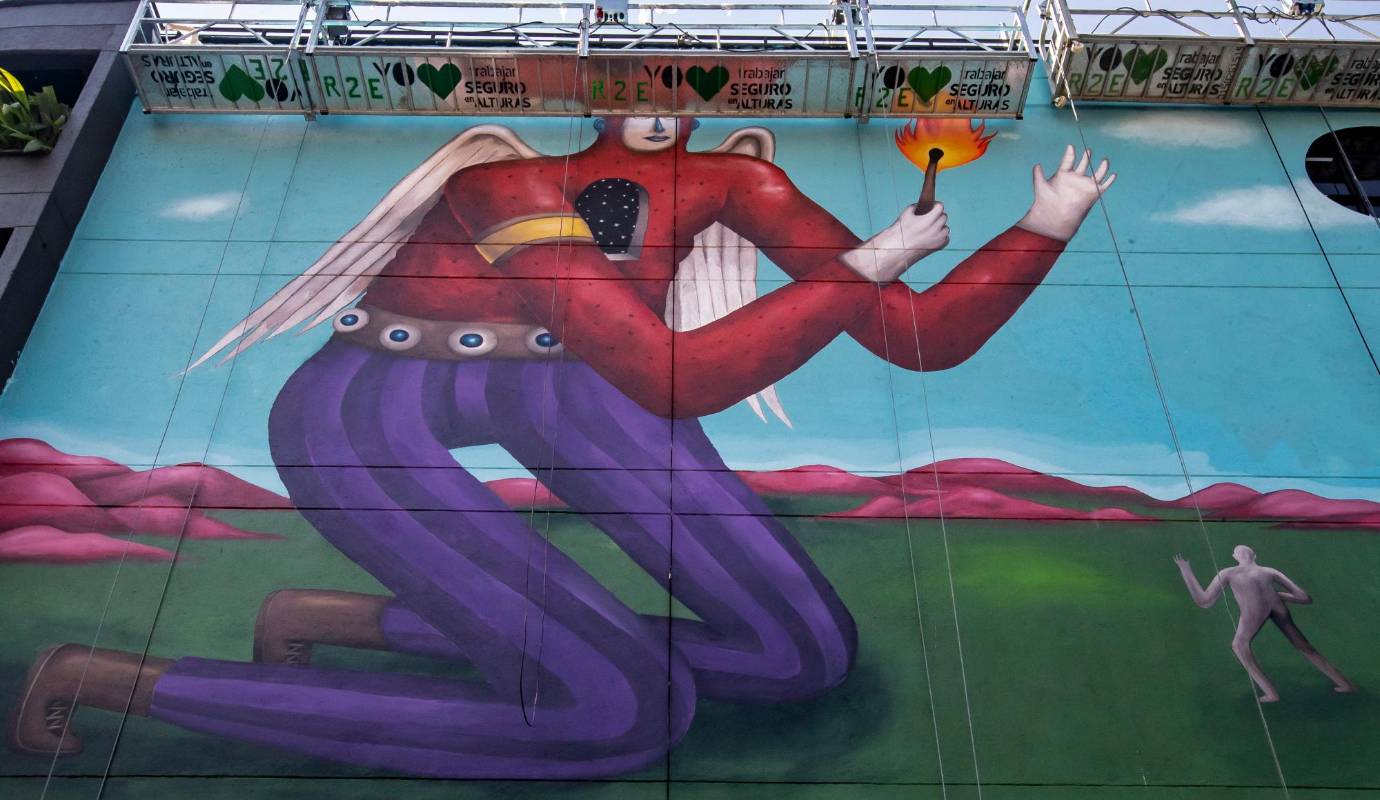 Hay verdaderas obras de arte que reflejan la identidad urbana y la riqueza cultural de Medellín. Foto: Jaime Pérez