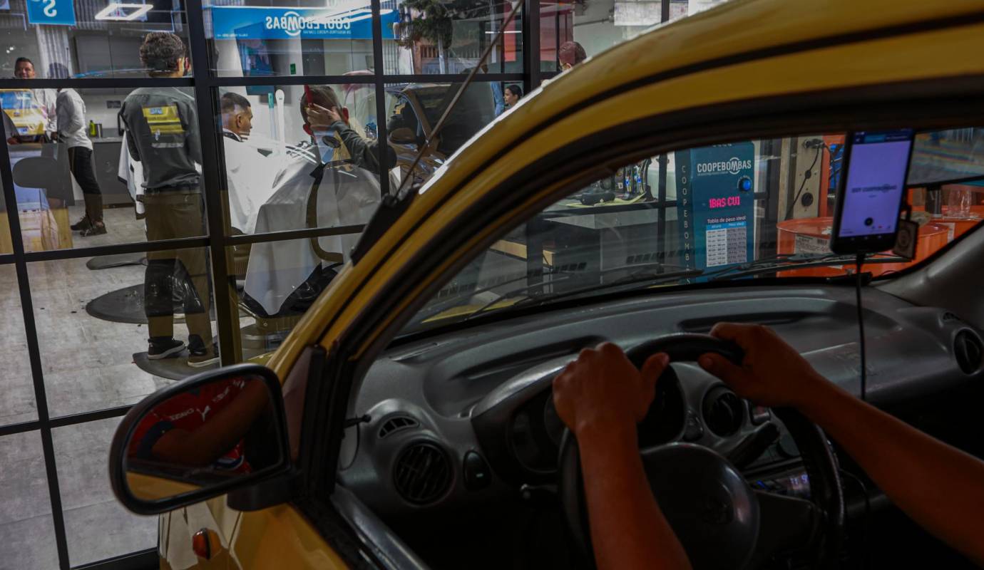 Muchos taxistas que ya han utilizado el servicio manifiestan que la calidad de el servicio es excelente. Foto: Manuel Saldarriaga Quintero