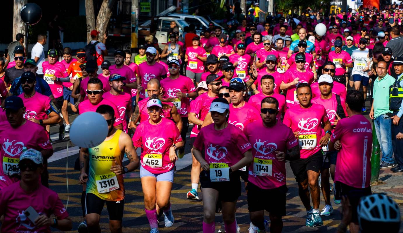 Aunque es un evento de carácter recreativo, contó con las distancias de 5k y una nueva de 12k. FOTO: Julio César Herrera