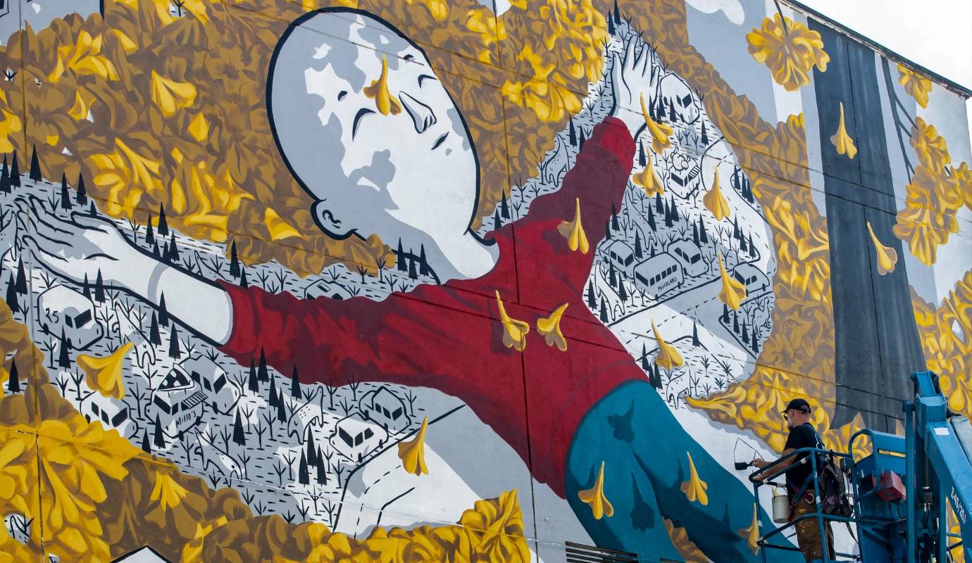 Hay verdaderas obras de arte que reflejan la identidad urbana y la riqueza cultural de Medellín. Foto: Jaime Pérez