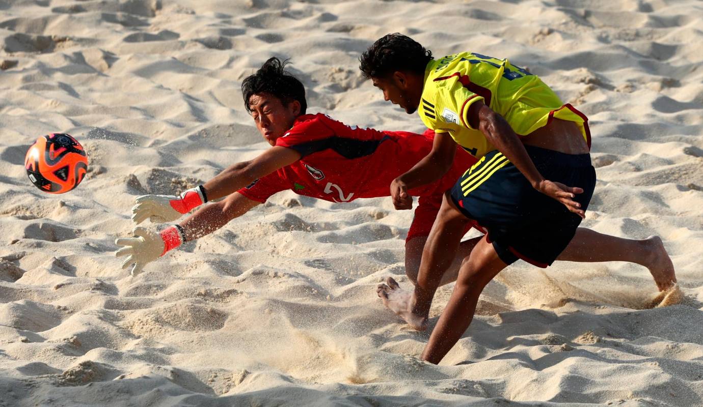 Colombia no tiene más margen de error si quiere avanzar a los cuartos de final, recordando que vuelve a jugar el próximo 18 de febrero contra Senegal y cerrará su participación en la fase de grupos contra Bielorrusia el 20 de este mes. Foto: GETTY 