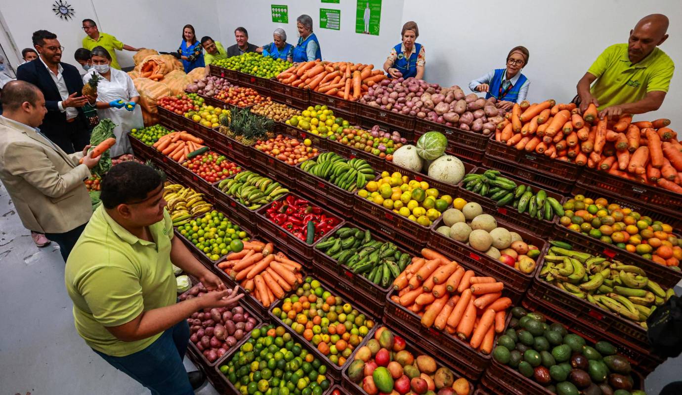  Saciar, el banco de alimentos paisa cumplió 25 años de labor, en la actualidad rescata 6.000 toneladas de alimentos al año. Foto: Manuel Saldarriaga Quintero.