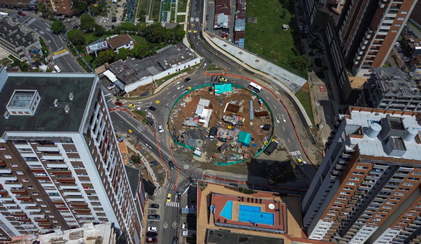 Las obras tiene como inversión unos $60.0000 millones, de los cuales el Área Metropolitana del Valle de Aburrá aportará $57.000 millones y el municipio $3.000 millones. Foto: Manuel Saldarriaga Quintero