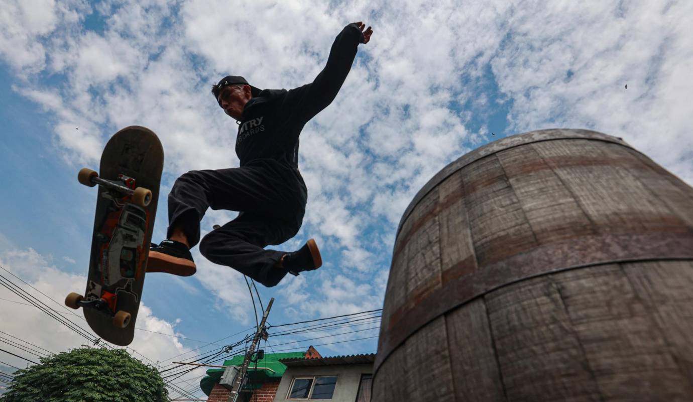 Es la quinta edición de este evento que reúne los skaters más intrépidos del país. Foto: Manuel Saldarriaga Quintero 