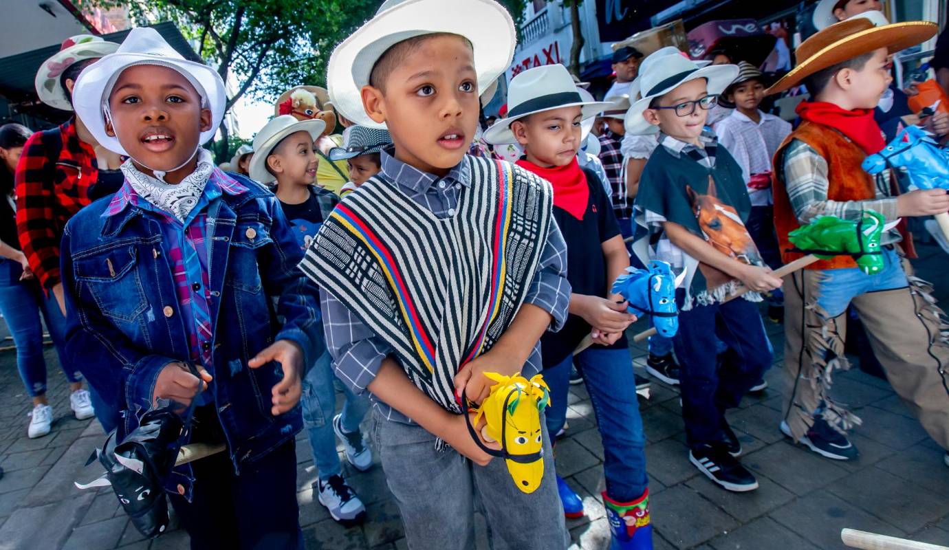 Es un evento pensado desde lo lúdico y lo social, que pretende mantener la tradición paisa, pero también generar lugares de convivencia y esparcimiento. Foto: Esneyder Gutiérrez