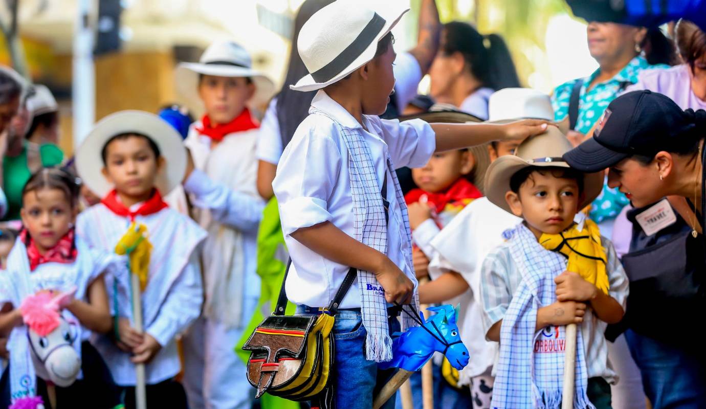 Este año el evento salió de la Carrera 52 con Calle 50, en dirección norte sur por Carabobo hasta la calle San Juan y llegaron a la plazoleta estación San Antonio del Metro. Foto: Esneyder Gutiérrez