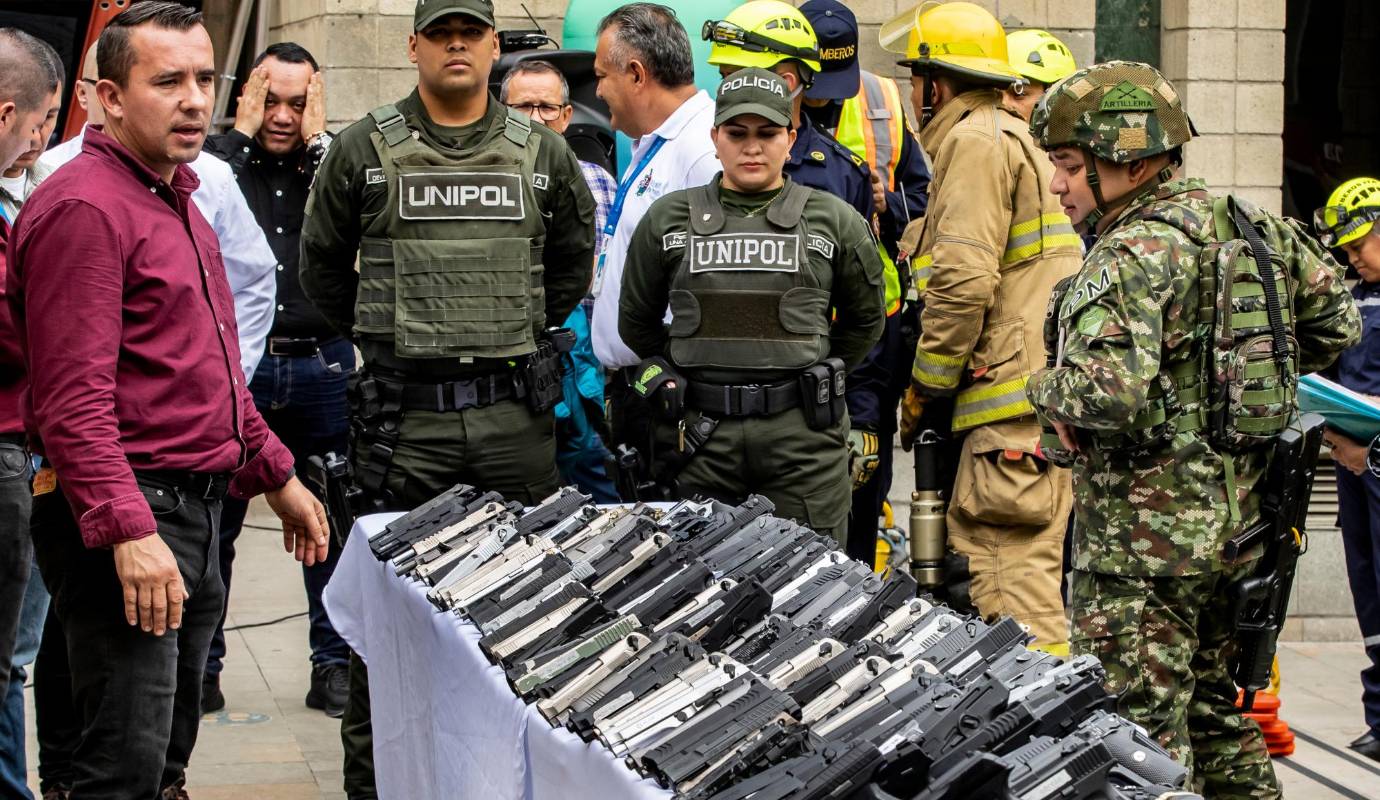 Esta acción, liderada por la Alcaldía en conjunto con la Policía Nacional y el Ejército Nacional, representa un paso significativo en la lucha por garantizar la seguridad y la tranquilidad de los ciudadanos. FOTO: Jaime Pérez