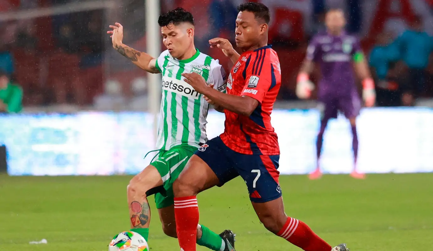 Con esta victoria, Nacional llegó a ocho puntos y se consolidó como uno de los protagonistas del Grupo A, mientras que el Medellín apenas suma dos unidades, quedando matemáticamente eliminado de la carrera por el título. Foto: Manuel Saldarriaga Quintero