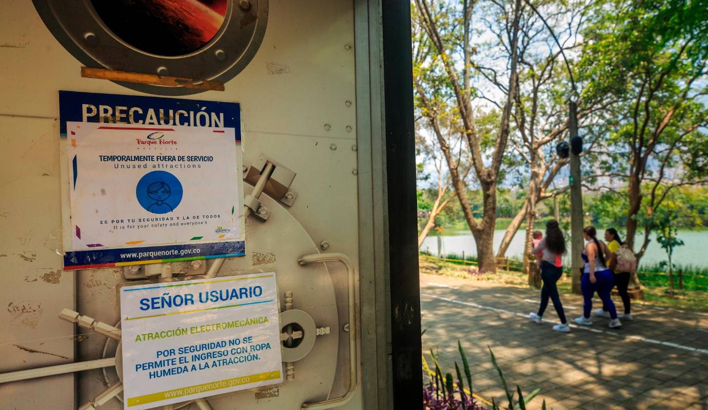 La actual gerencia del Parque Norte está consciente del desafío que enfrenta y está evaluando los presupuestos disponibles para abordar la rehabilitación de la infraestructura. Foto: Camilo Suárez Echeverry