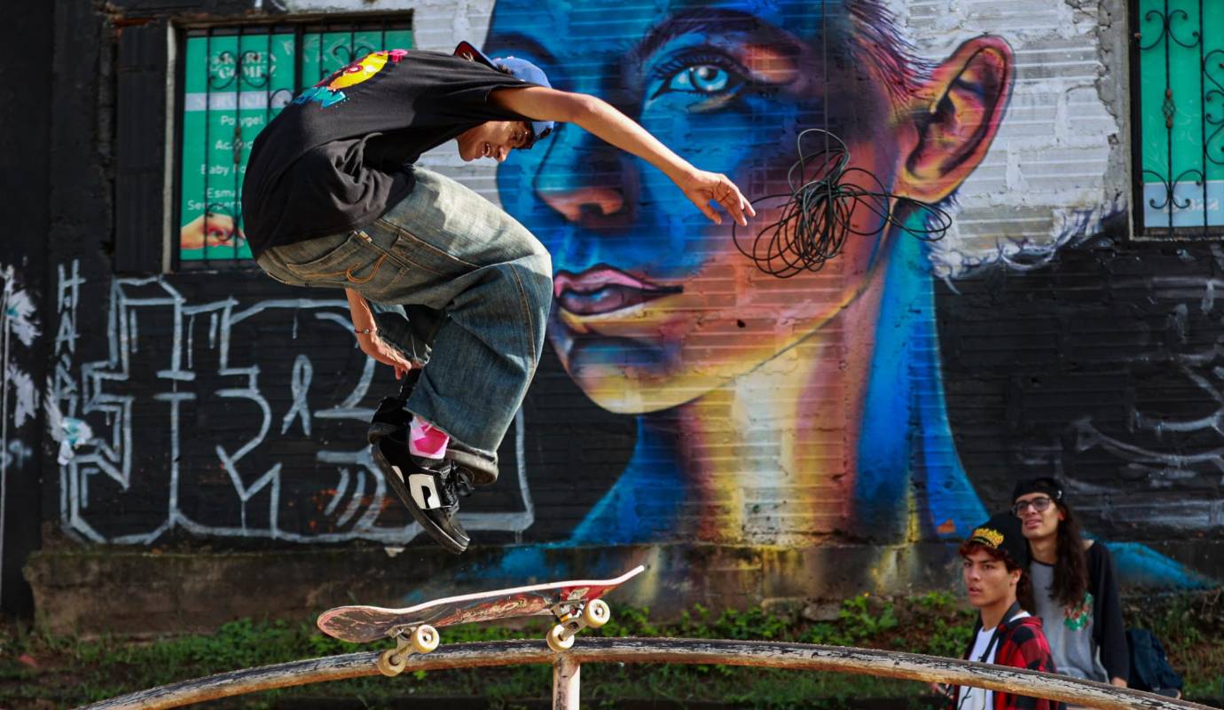  El Skatebording es el sexto deporte más practicado en el mundo. Foto: Manuel Saldarriaga Quintero.