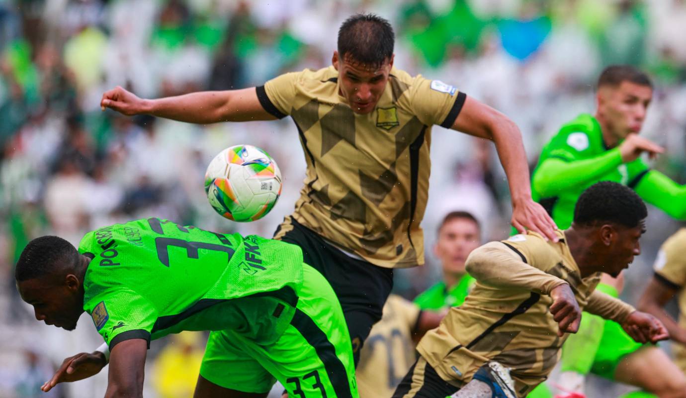 El equipo dirigido por Javier Gandolfi optó por utilizar una nómina alterna en este encuentro, teniendo en cuenta que ya había asegurado su clasificación tanto a los cuadrangulares del torneo local como a los octavos de final de la Conmebol Libertadores. Foto: Manuel Saldarriaga Quintero.