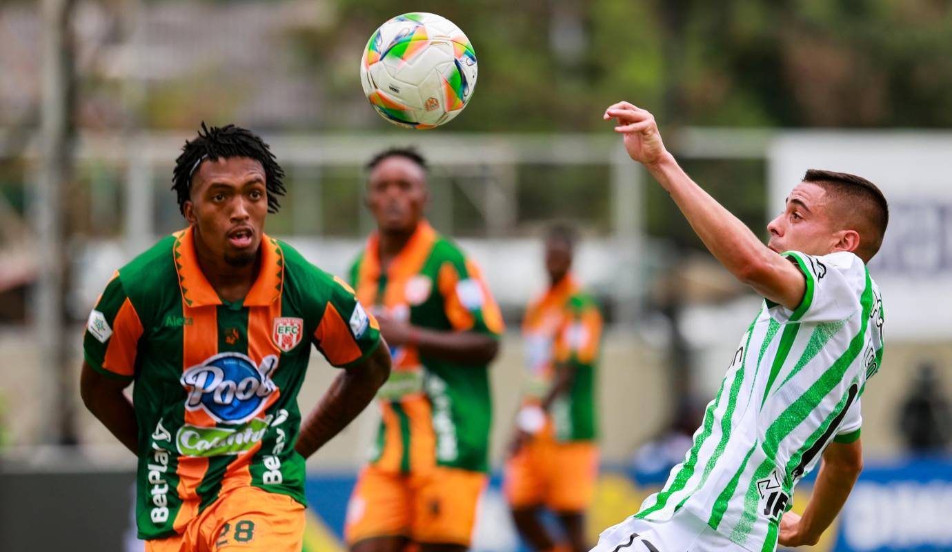 Los verdes llegaron a 17 puntos, uno menos que el DIM que comanda la tabla. Foto: Manuel Saldarriaga Quintero.