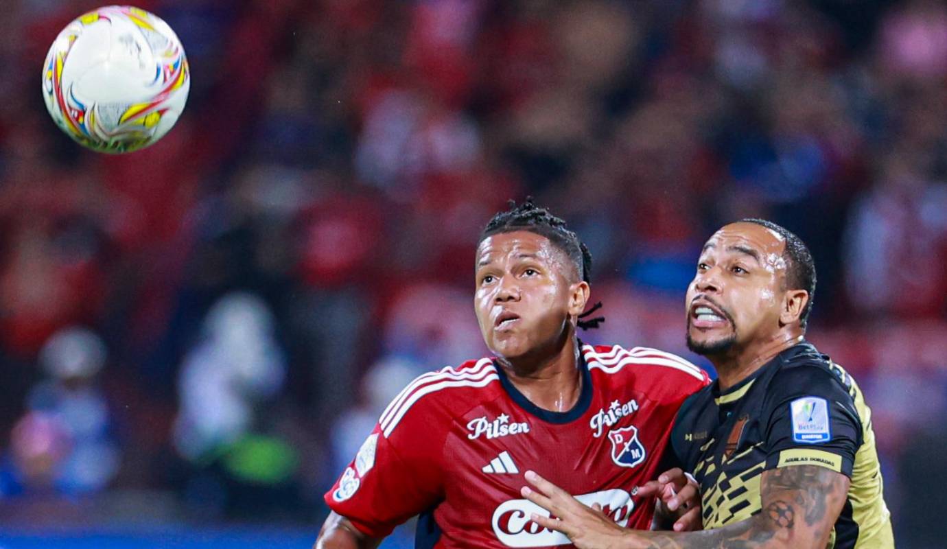 El Medellín cumplió con su segundo de los tres partidos que el calendario de la Liga y la Copa Sudamericana lo obligaron a jugar en seis días. Foto: Manuel Saldarriaga Quintero.