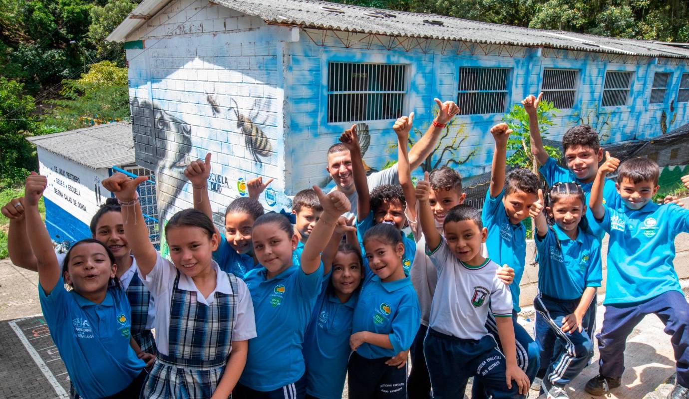 Las Ecoescuelas transformaron la vida en los rincones más apartados de Antioquia. Foto: Esneyder Gutiérrez 