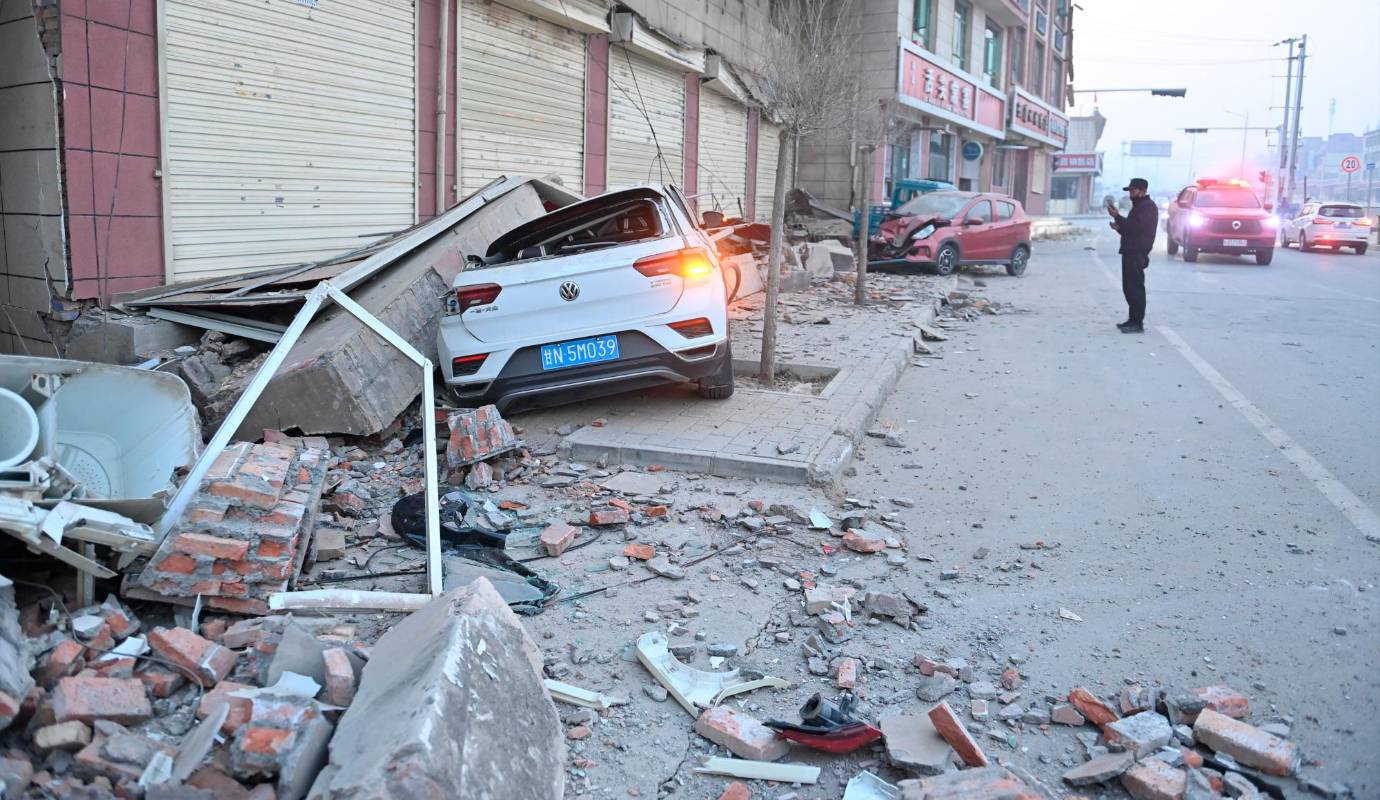 Es el sismo con mayor número de víctimas en China desde 2014, cuando más de 600 personas murieron en un terremoto en la provincia sudoccidental de Yunnan. Foto: GETTY