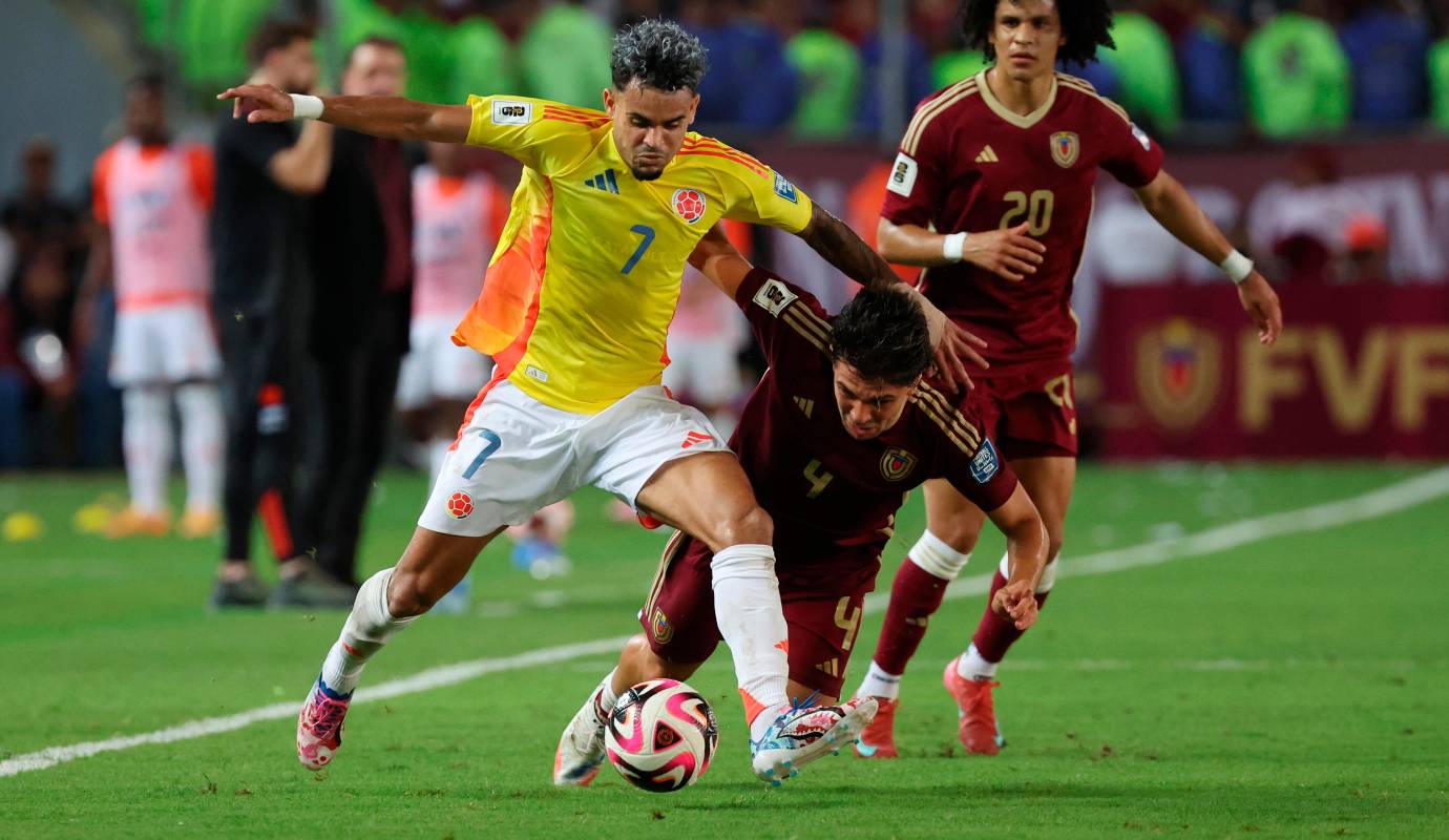 El partido, que se jugaba en territorio venezolano, era la última oportunidad para que Colombia demostrara su poderío ofensivo y su solidez como equipo. Y lo hizo con creces. Foto: GETTY