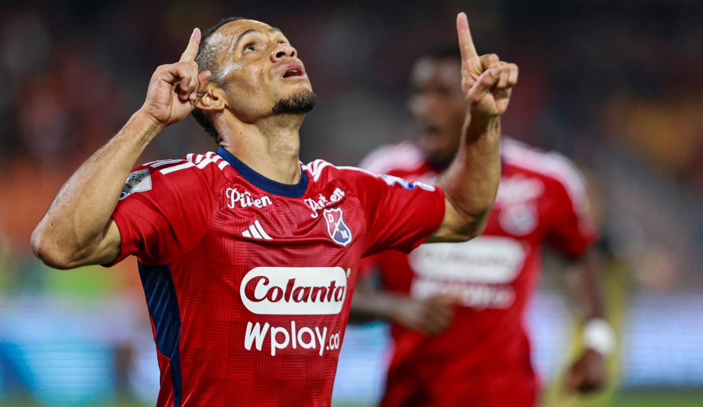 El gol de triunfo del elenco rojo lo anotó Ánderson Plata al minuto 30 del primer tiempo. Foto: Manuel Saldarriaga Quintero.