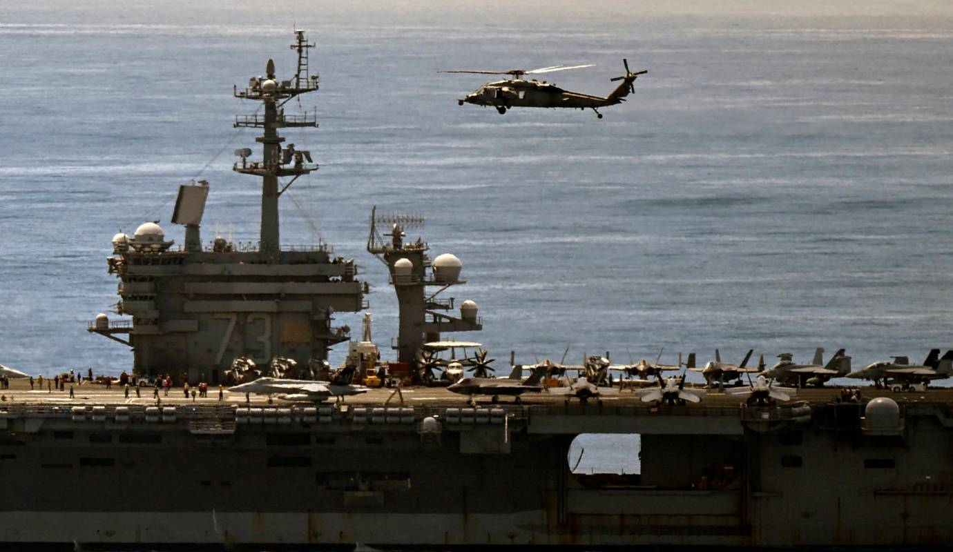 Las maniobras navales entre ambos países tendrán lugar en cercanías a las aguas del Pacífico colombiano donde por parte de la Armada de Colombia participarán cerca de 200 Marinos e Infantes de Marina, quienes pondrán a prueba su experticia a bordo de un buque tipo Patrullera Oceánica el ARC “Victoria”, un buque tipo Corbeta la ARC “Nariño”. Foto: AFP