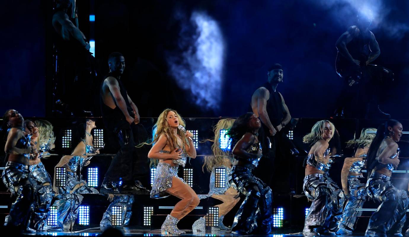 El estadio Hard Rock Stadium de Miami Gardens fue el escenario de la final del torneo y del show de la artista barranquillera Shakira. Foto: Getty